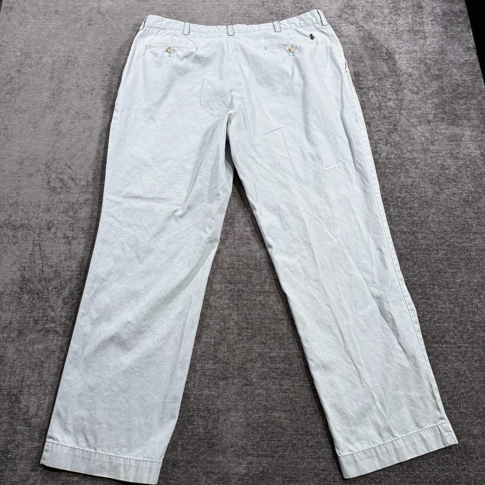 Vintage Polo By Ralph Lauren Light Blue Chino Pants Men's Size 38